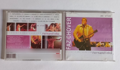 Fernandinho - Faz Chover - Cd (Usado)