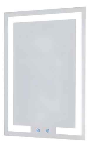 Espelho Led Vertical Desembaçador 127v Luz Fria 40x60 Aiello
