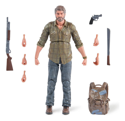 Figura Joel E Ellie The Last Of Us The Shapes Collection