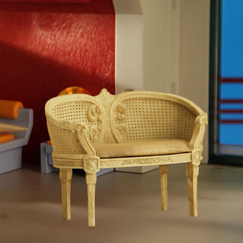 1/12 Accesorios De Muñecas De Sofá Dollhouse Sofá Doble