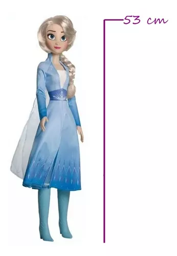 Ditudotem Boneca Articulada Anna Frozen 2 Tamanho Médio Roupas