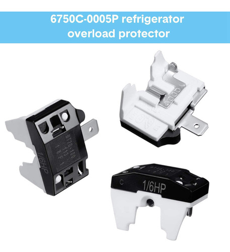Para 2 Relés Ptc Qp2-4.7, Relé De Refrigerador De 1 Pin Y