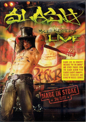Slash Made In Stoke Dvd New Cerrado 100 % Original En Stock