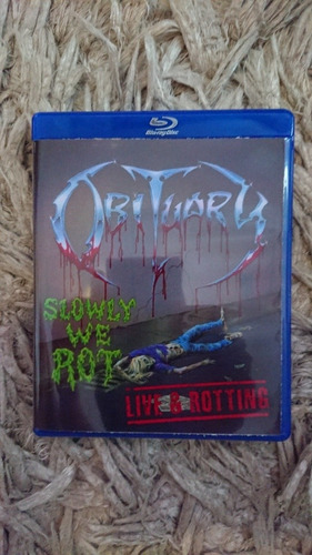 Blu Ray Obituary - Slowly We Rot - Live & Rotting Autorado