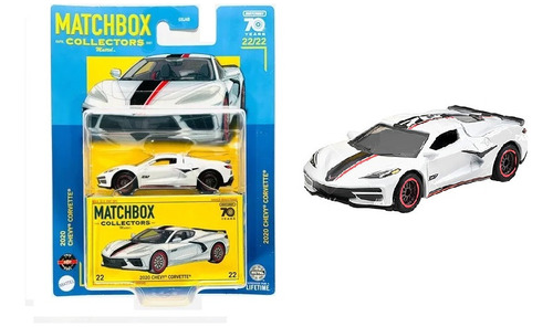 Matchbox 2020 Chevy Corvette Collectors 70 Aniversario