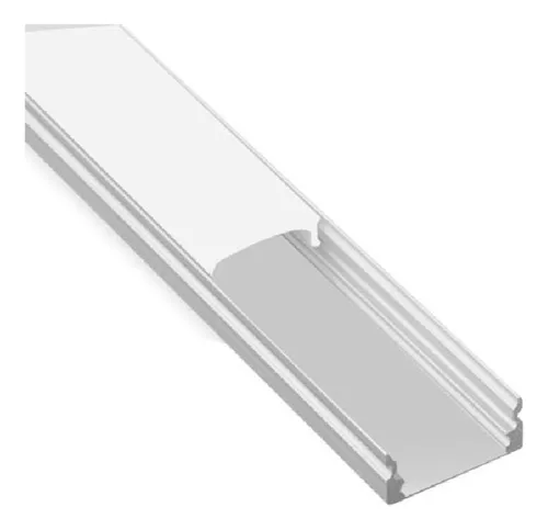 Perfil de aluminio para tira de LED de superficie ancho- 2m.