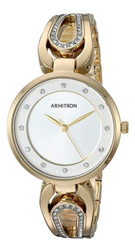 Reloj Armitron Para Mujer Con Brazalete En Tono Dorado Con D