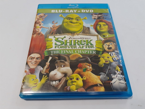 Shrek Forever After - Blu-ray + Dvd 2010 México Nm 9/10