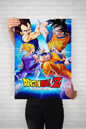 Poster Dragon Ball Z = Goku Vs Vegeta