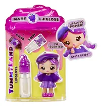 Comprar Kit de brillo de labios Greta Grape Doll de Yummiland con brillo de labios