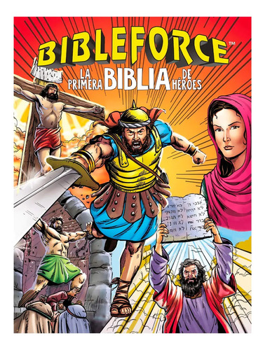 Bibleforce - Biblia Grande Ilustrada Para Niños - Comic 