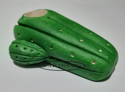 Imagen 6 de 8 de Pipa Ceramica Hecha A Mano Fácil De Limpiar 6 Cm. Cactus