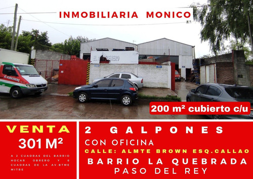 Venta  De 2 Galpón Industrial