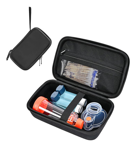 Estuche De Transporte Rígido Procase Para Inhalador Para Asm