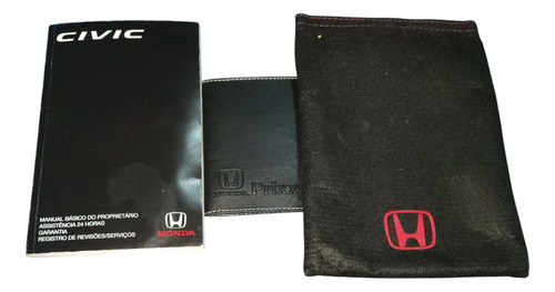 Manual Do Proprietário Honda Civic 2019 Original (Usado)