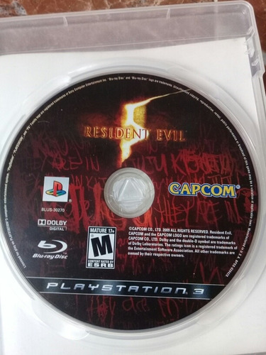 Resident Evil 5 Juego Playstation 3 (Usado)