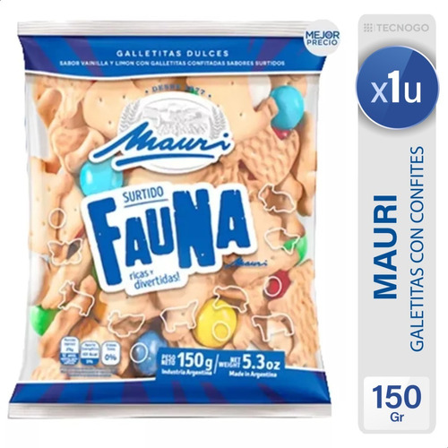 Galletitas Fauna Surtidas Confitadas Dulce - Mejor Precio