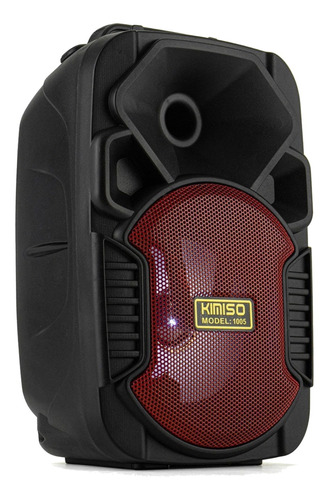 Alto-falante Xtrad XDG-54 portátil com bluetooth vermelho 