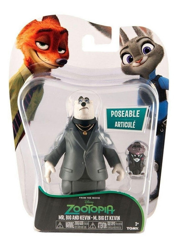 Zootopia Mr. Big And Kevin - M. Bing Et Kevin