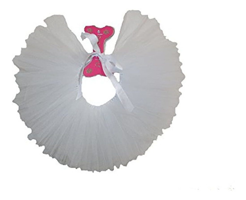 Hecho A Mano En Usa White Tulle Tutu Para Perros