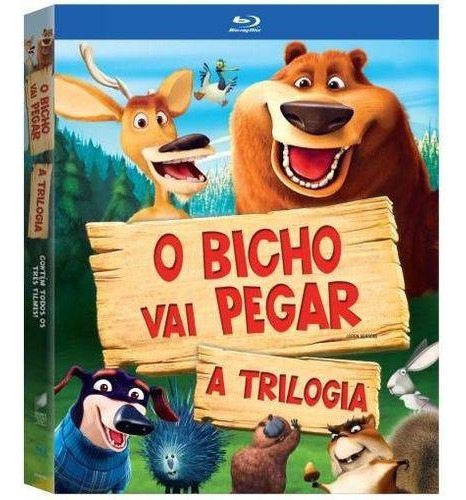 Blu-ray Trilogia O Bicho Vai Pegar Original Lacrado Dublado