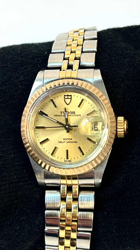 Tudor Rolex Princess Oysterdate Acero Oro. F Dorado Dama P&h