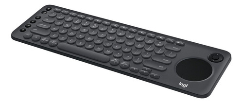 Teclado Smart Tv K600 Logitech Color del teclado Negro Idioma Español