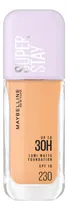 Comprar Base de maquillaje líquida Maybelline Newyork Mayb Make-Up Base de maquillaje Maybelline New York Super Stay Lumi Matte 230 - 123mL