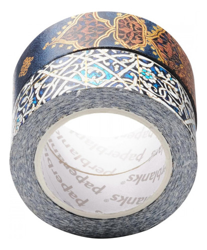 Washi Tape Paperblanks C2 Granada Turquoise & Safavid Indigo