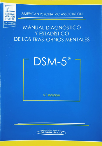 Dsm5 Manual Diagnóstico De Trastornos Mentales 5ta Edición 