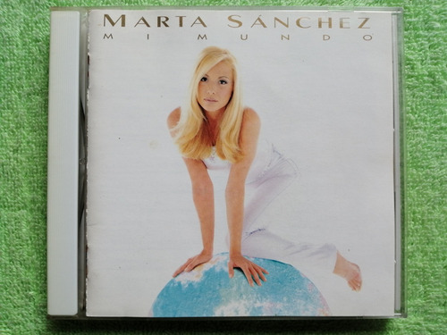 Eam Cd Marta Sanchez Mi Mundo 1995 Raro + Cancionero Y Fotos