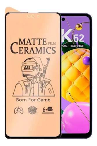 Mica De LG K61 Protector De Pantalla Ceramic Mate Antishock