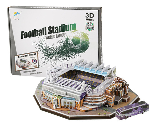 Nuevo Puzzle 3d Puzzle Sedes De Clubes De Fútbol, Modelo