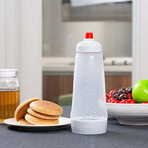 Ayasw Batter Mixer Bottle 1000ml Pancakes Waffles Crepes Dis