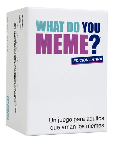 What Do You Meme? Edición Latina Juego De Mesa Asmodee