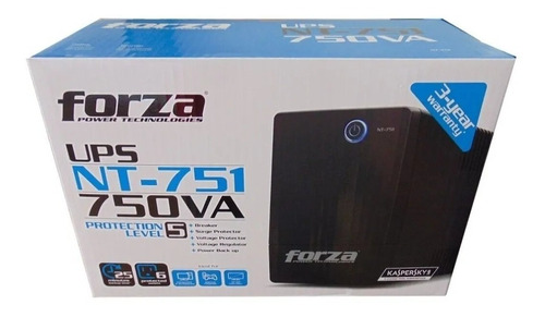 Ups Forza Nt-751 750va 375w 4 Tomas 120v