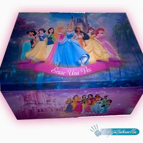 Cofre De Princesas (15x15x10)