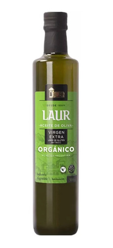 Pack X2 Aceite De Oliva Virgen Extra Laur X500ml Organico