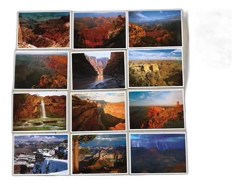 Postales Gran Canyon Colorado X 12 Unidades