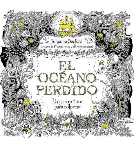 El Oceano Perdido. Johanna Basford. 