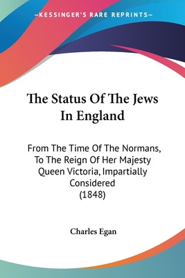 Libro The Status Of The Jews In England: From The Time Of...