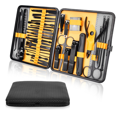 Set 36 Piezas Manicure Kit Uñas Profesional Pedicure