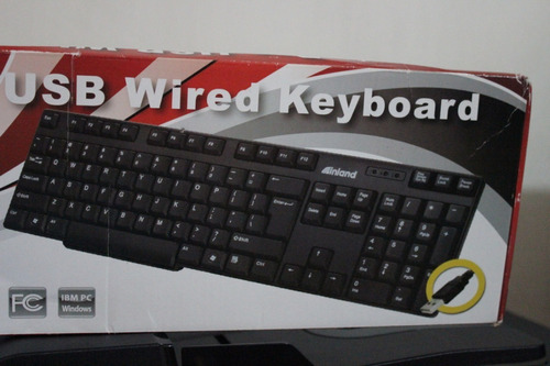 Teclado Pro Usb Wired Keyboard Para Pc