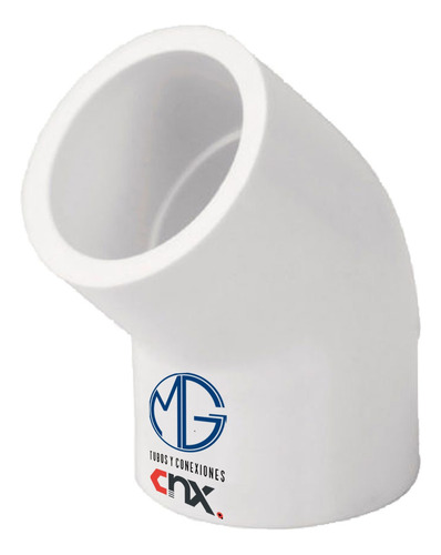 Cnx P45codo51 Codo 45x2(51mm) Pvc Hidraulico Ced40 Cementar