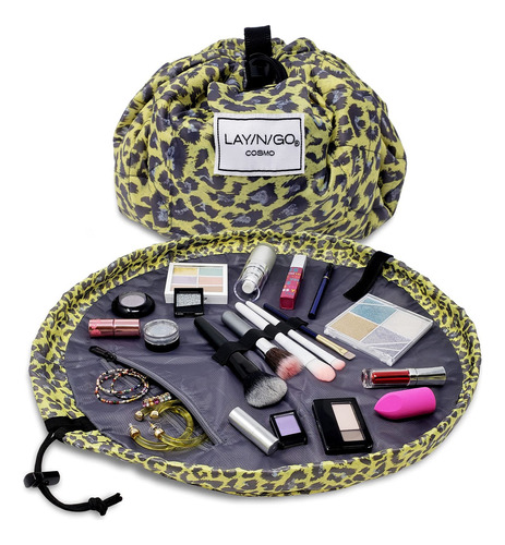 Lay-n-go Cosmo - Organizador De Maquillaje Con Cordn Para Vi