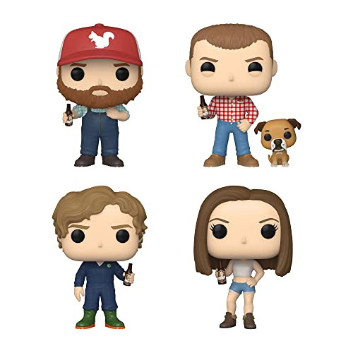 Funko Pop! Letterkenny Set Of 4 - Squirrelly Dan, 1fpkt