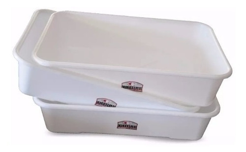 Imagen 5 de 9 de 10 Bandejas Plasticas Profunda 45 X 32,5cm Carniceria