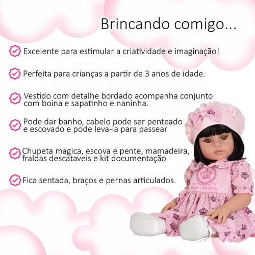 Roupinha para boneca - Vestido de Luxo