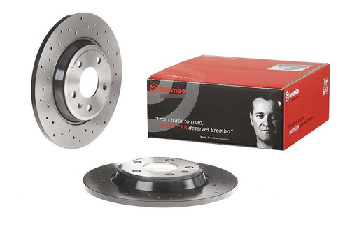 Discos Brembo Xtra Audi Q5 2.0 Tdi Quattro 2009-2011 Tra Par