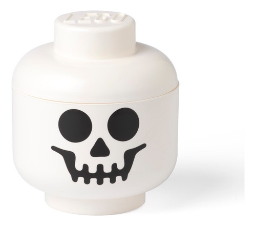 Lego Storage Head Large Apilable Contenedor Cabeza Cantidad De Piezas 2 Versión Del Personaje Skeleton